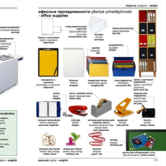NWT DK Russian-English Bilingual Visual Dictionary Softcover - Picture 5 of 11